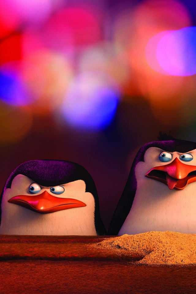 The Penguins of Madagascar Movie for 640 x 960 iPhone 4 resolution