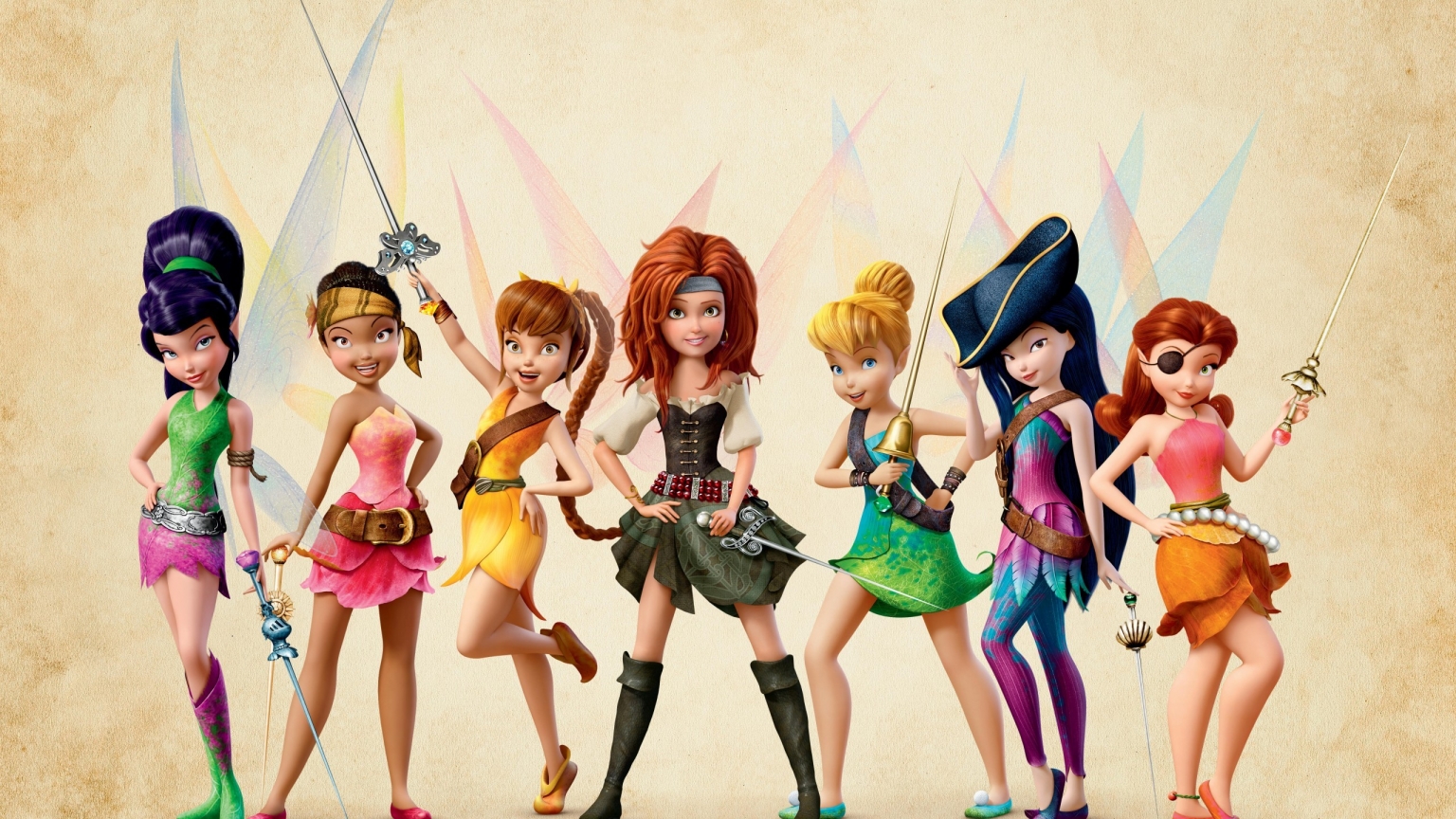 The Pirate Fairy Poster for 1536 x 864 HDTV resolution