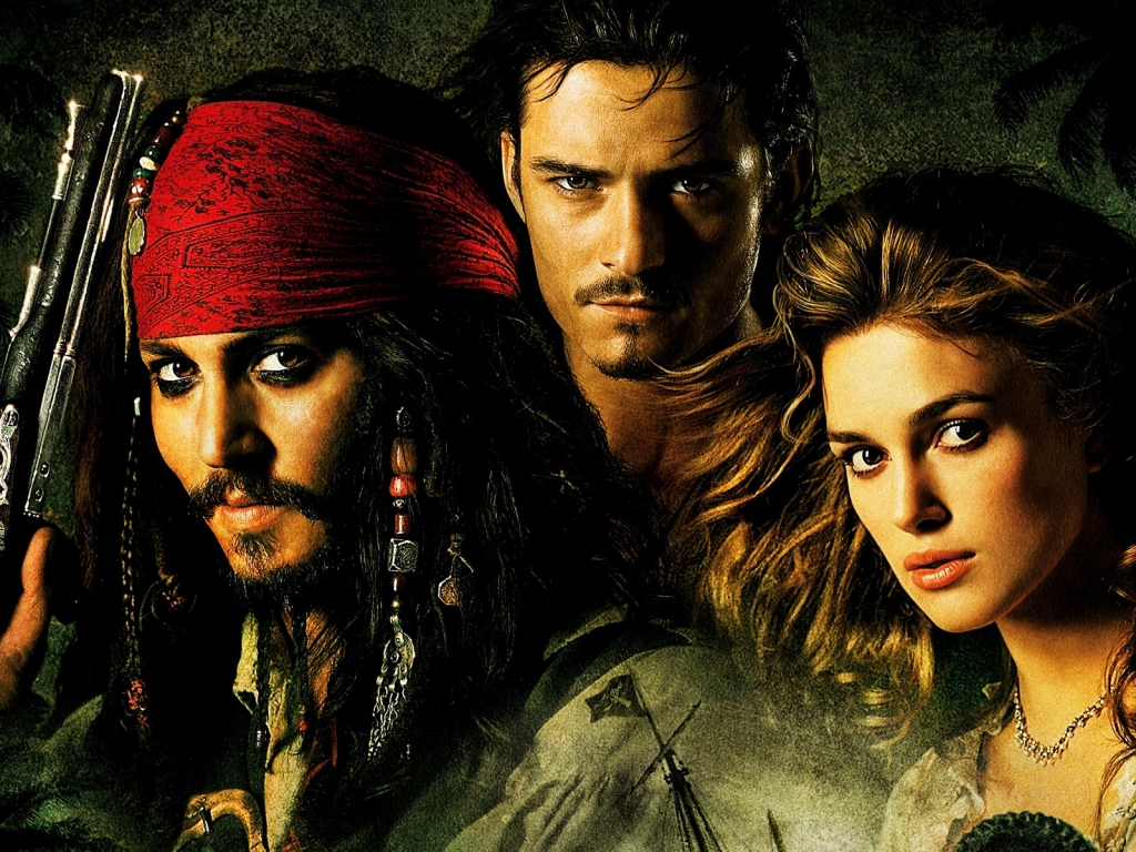 The Pirates of the Caribbean for 1024 x 768 resolution