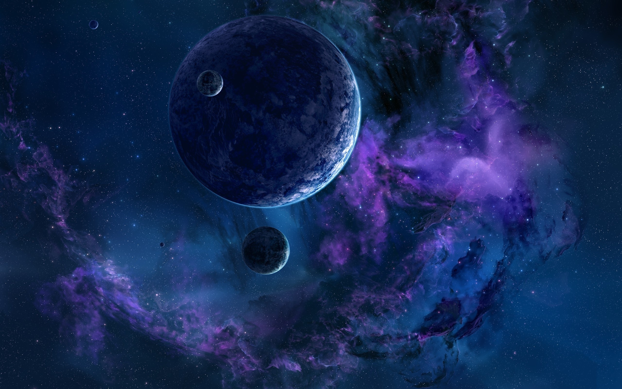 The Purple Space for 2560 x 1600 widescreen resolution