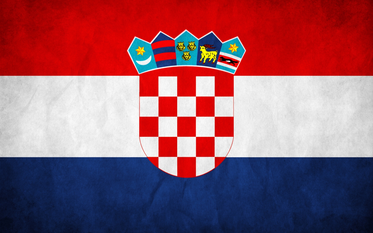 The Republic of Croatia Flag for 1280 x 800 widescreen resolution