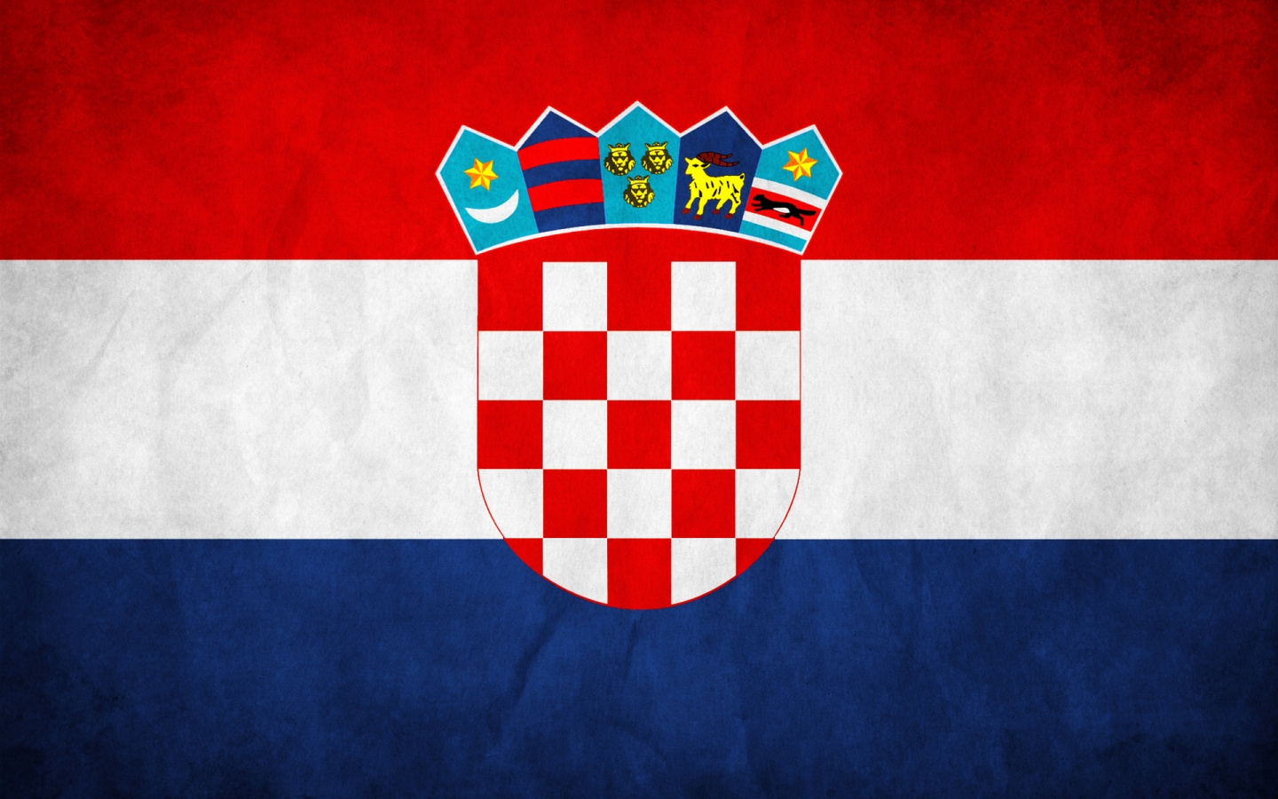 The Republic of Croatia Flag for 1440 x 900 widescreen resolution