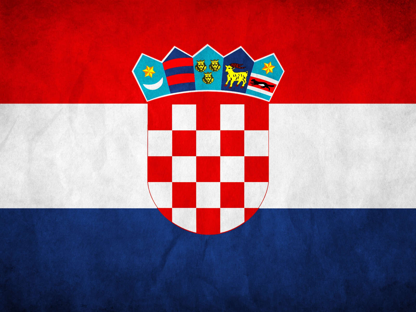 The Republic of Croatia Flag for 1600 x 1200 resolution