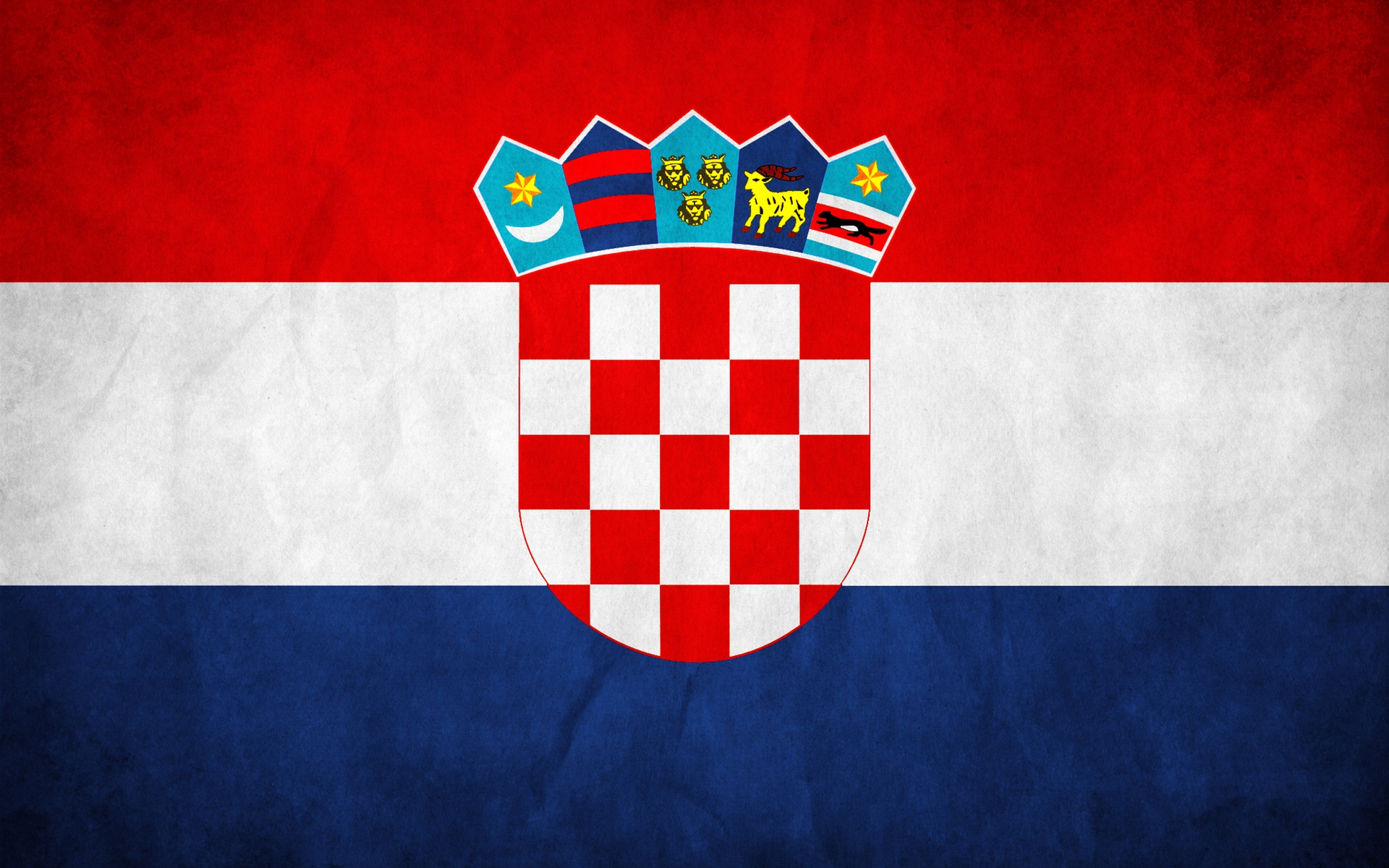 The Republic of Croatia Flag for 1920 x 1200 widescreen resolution
