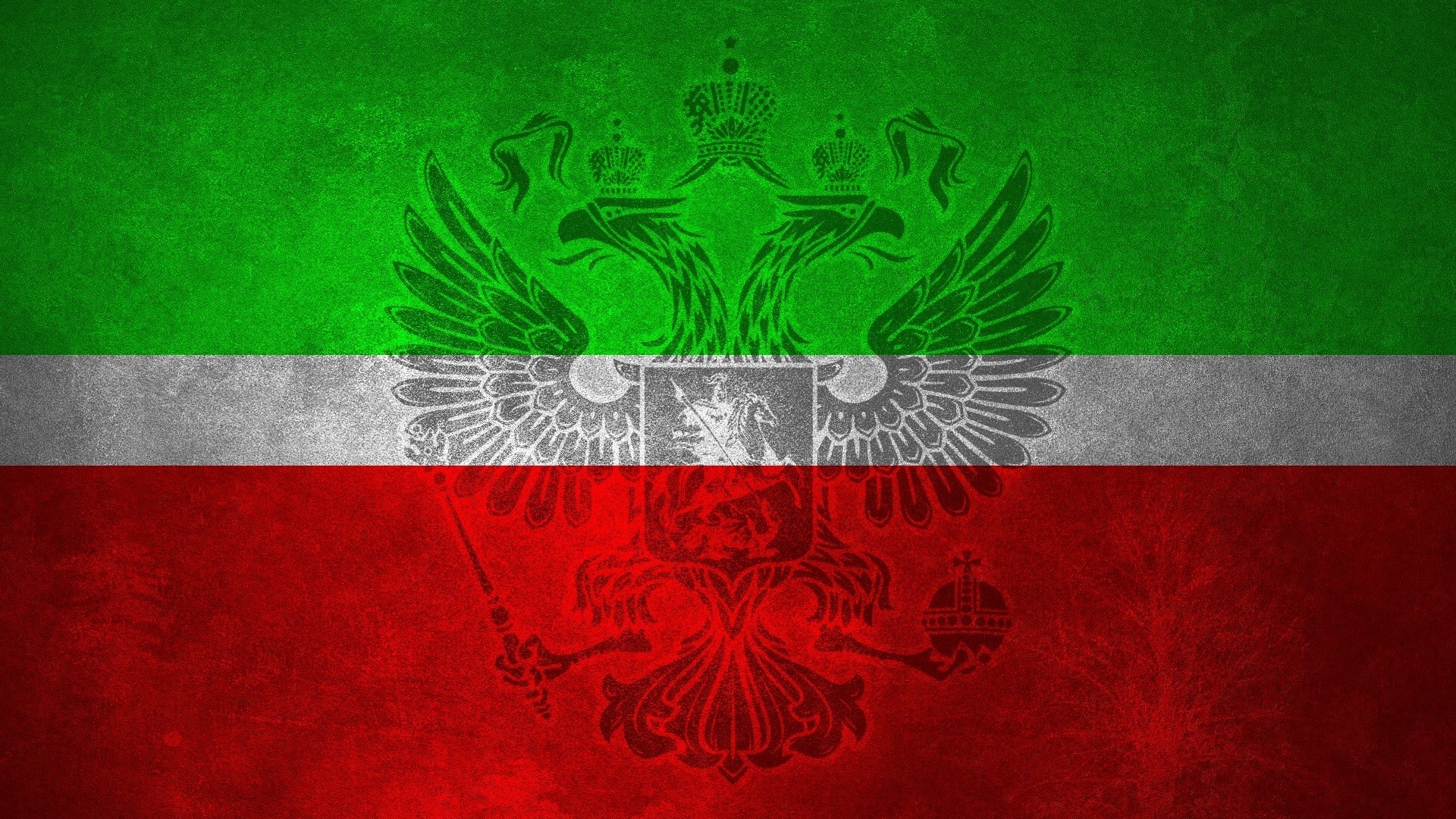 The Republic of Tatarstan Flag for 1920 x 1080 HDTV 1080p resolution