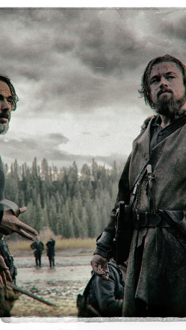 The Revenant Cast for 640 x 1136 iPhone 5 resolution