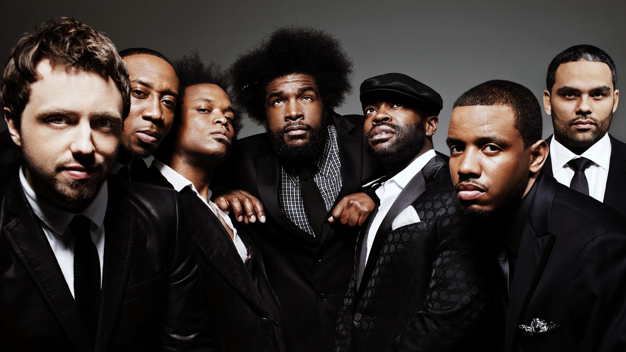 The Roots Band Photo Session for 2560x1440 HDTV resolution