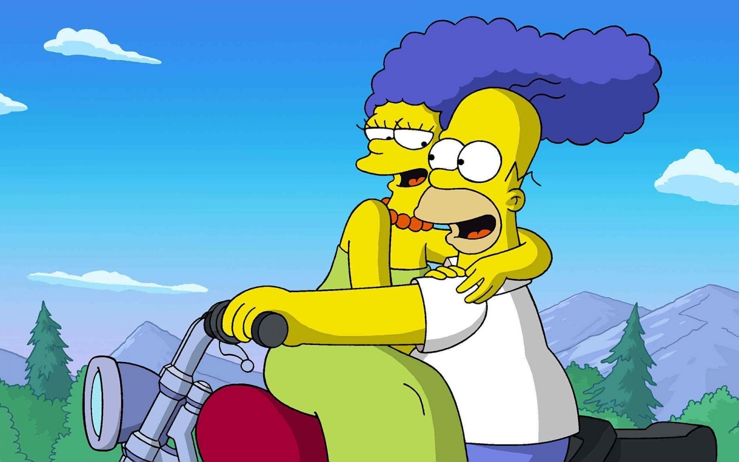 The Simpsons for 1440 x 900 widescreen resolution