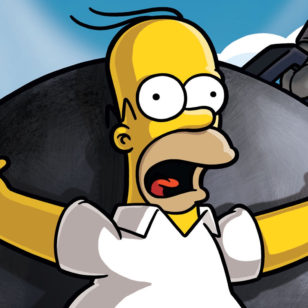 The Simpsons Show for 1024 x 1024 iPad resolution