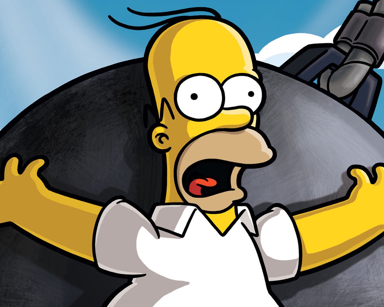 The Simpsons Show for 1280 x 1024 resolution