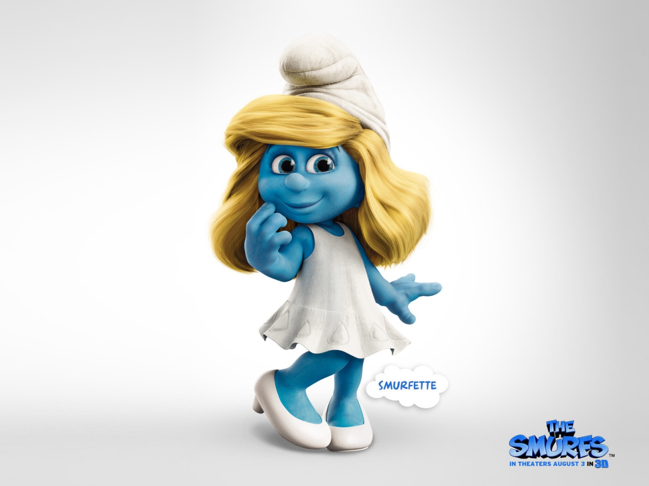 The Smurfs 2 Smurfette for 1280 x 960 resolution