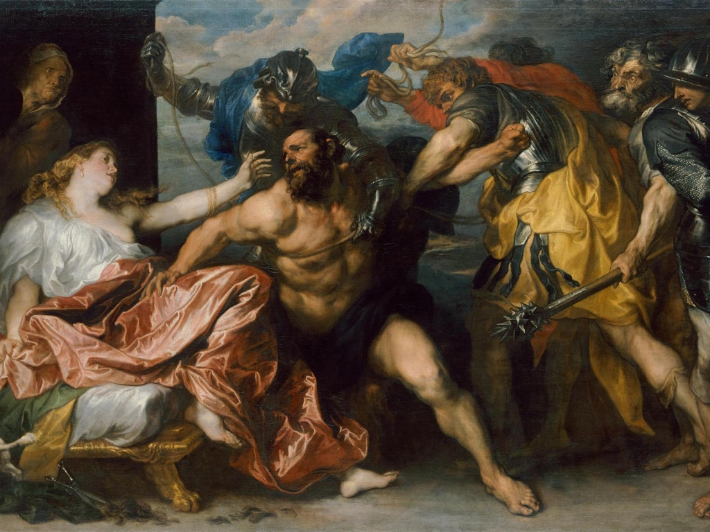 The Taking of Samson Painting for 1024 x 768 resolution