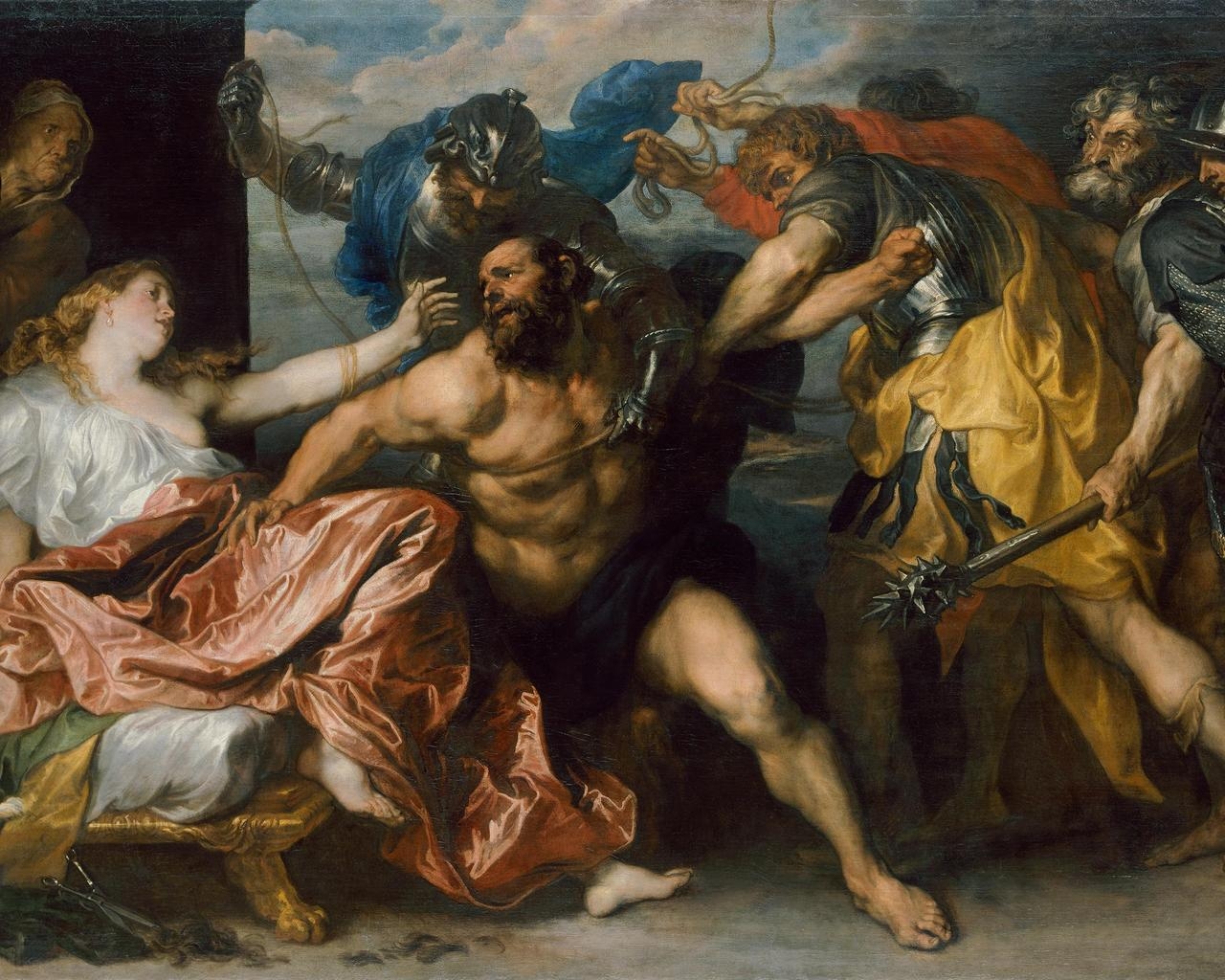 The Taking of Samson Painting for 1280 x 1024 resolution