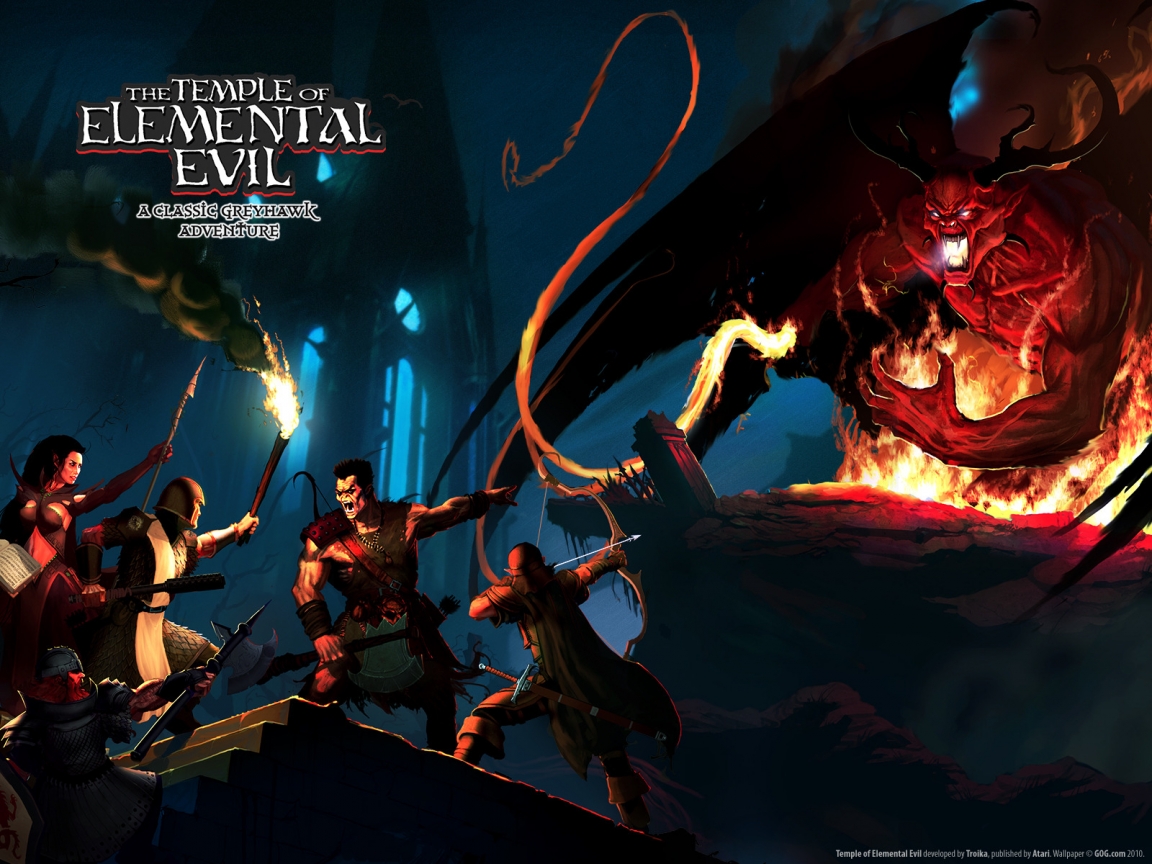 The Temple Of Elemental Evil for 1152 x 864 resolution
