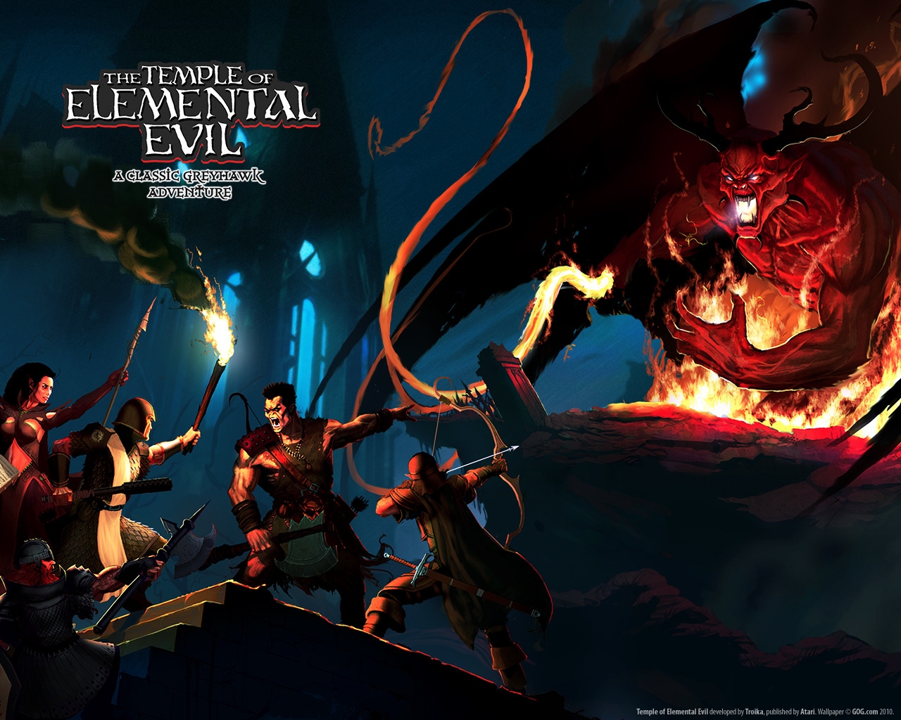 The Temple Of Elemental Evil for 1280 x 1024 resolution