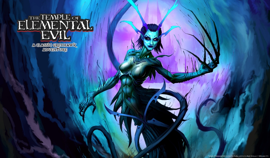 The Temple Of Elemental Evil Game for 1024 x 600 widescreen resolution