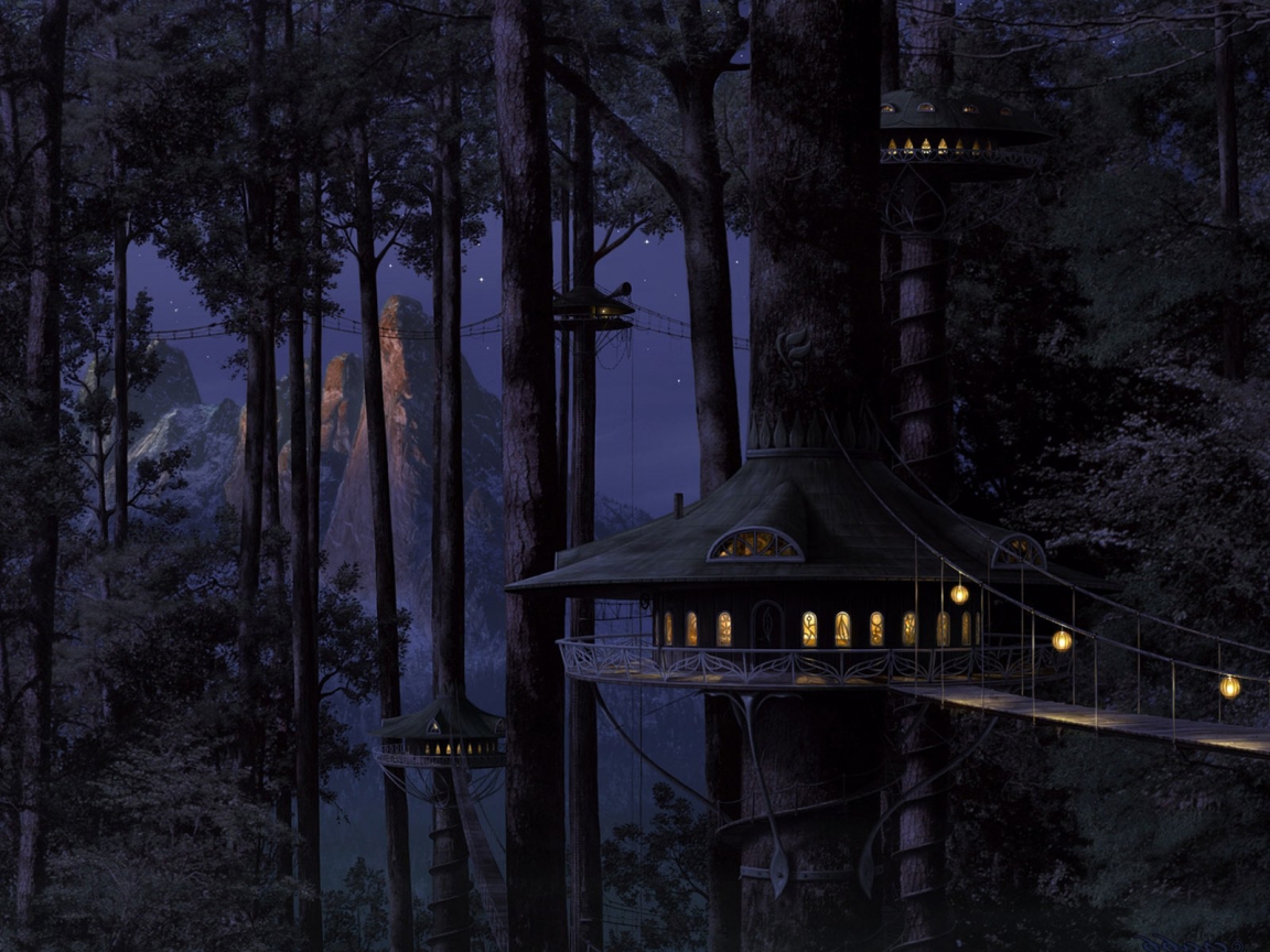 The Tree House for 1152 x 864 resolution
