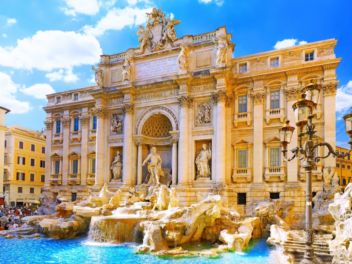 The Trevi Fountain for 1152 x 864 resolution