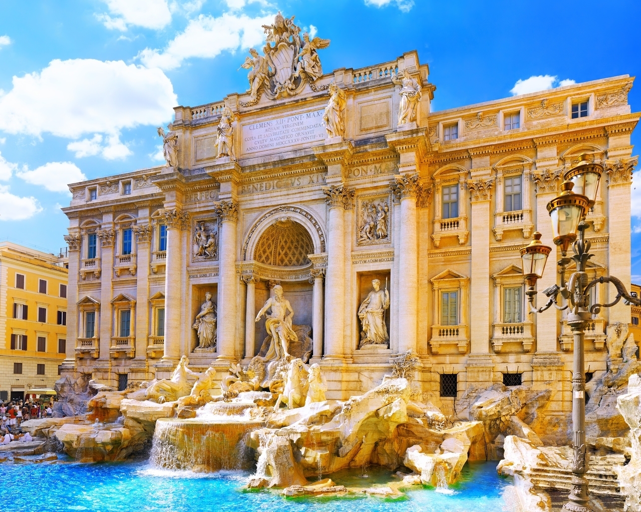 The Trevi Fountain for 1280 x 1024 resolution