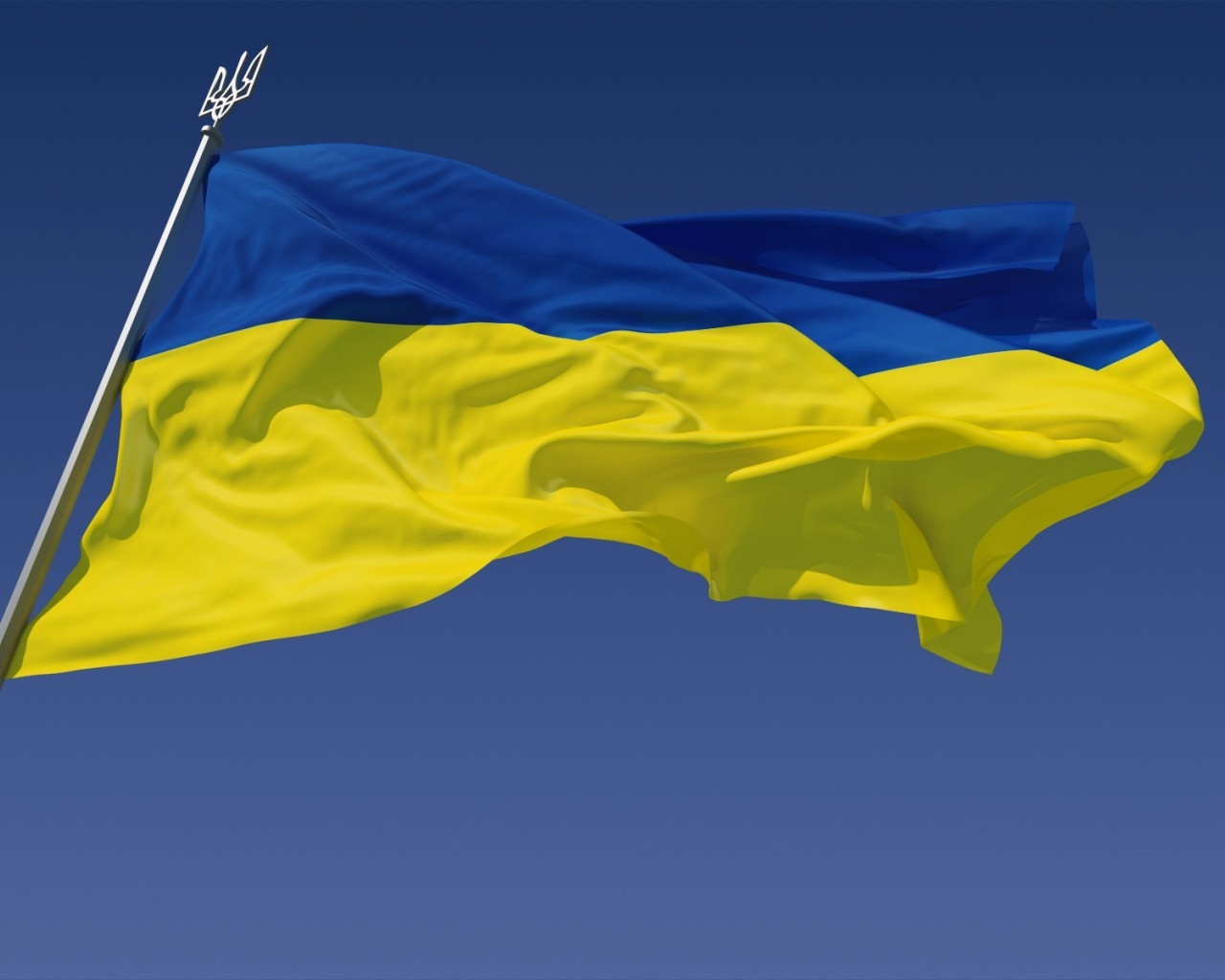 The Ukraine Flag for 1280 x 1024 resolution
