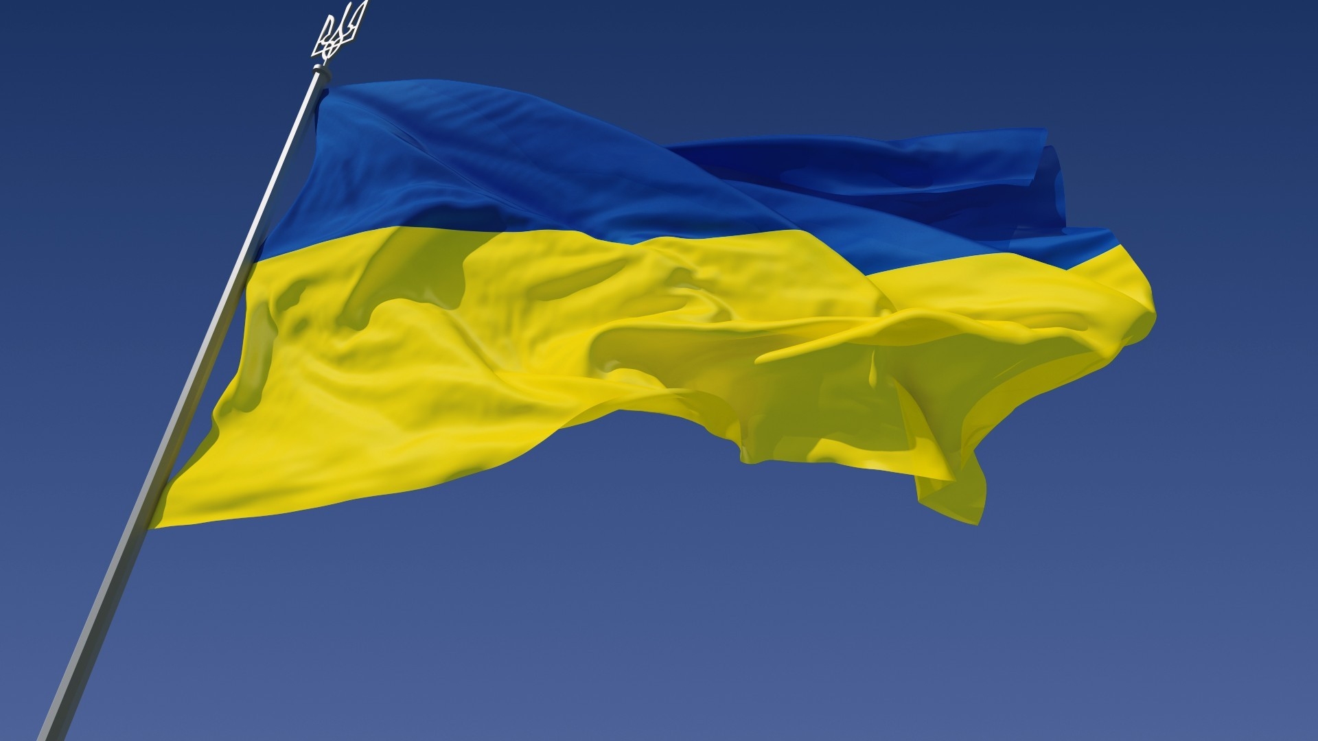 The Ukraine Flag for 1920 x 1080 HDTV 1080p resolution