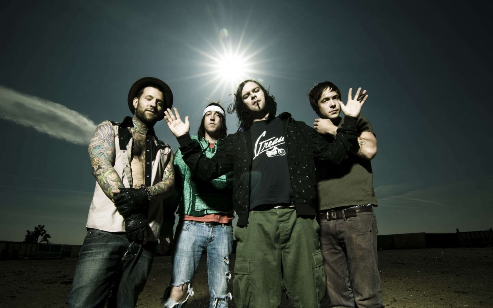 The Used Band for 1680 x 1050 widescreen resolution