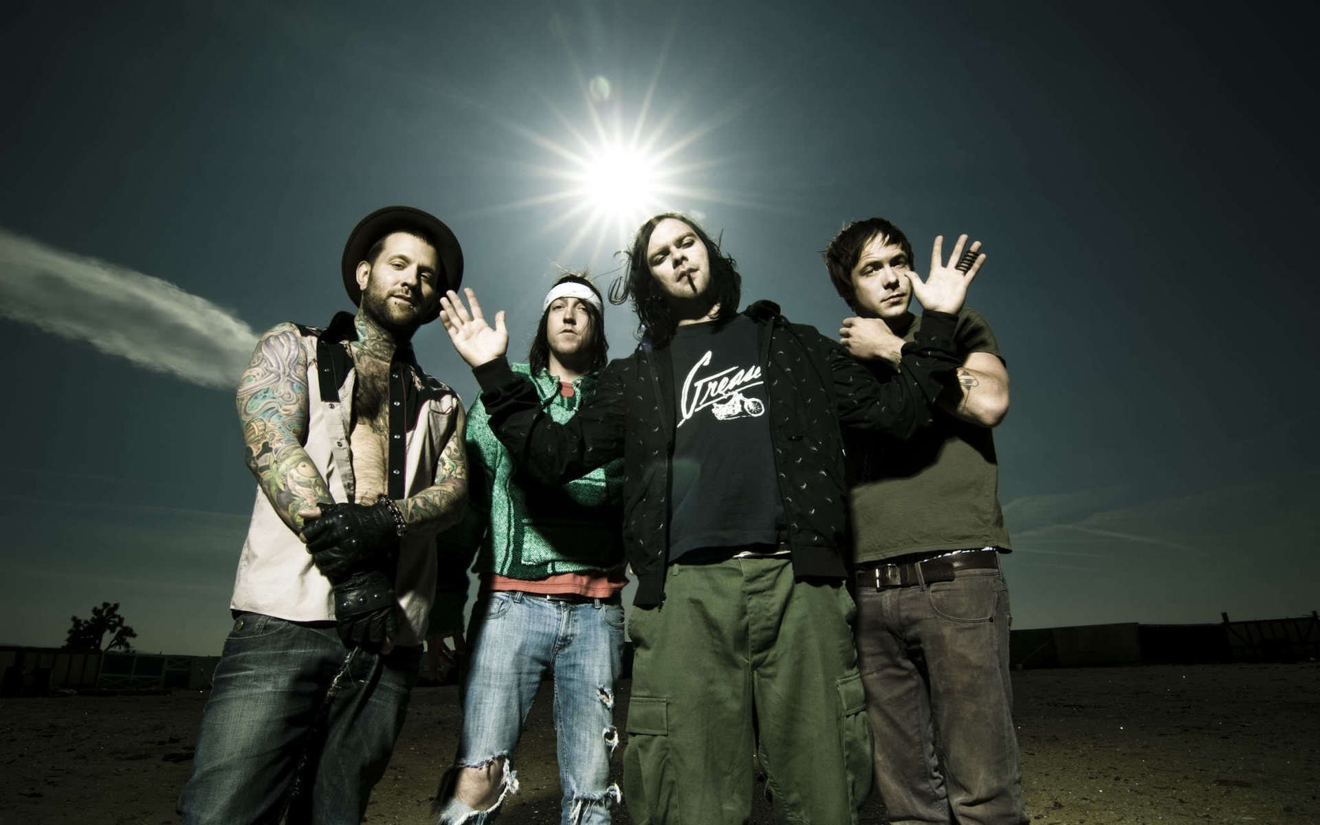 The Used Band for 1920 x 1200 widescreen resolution