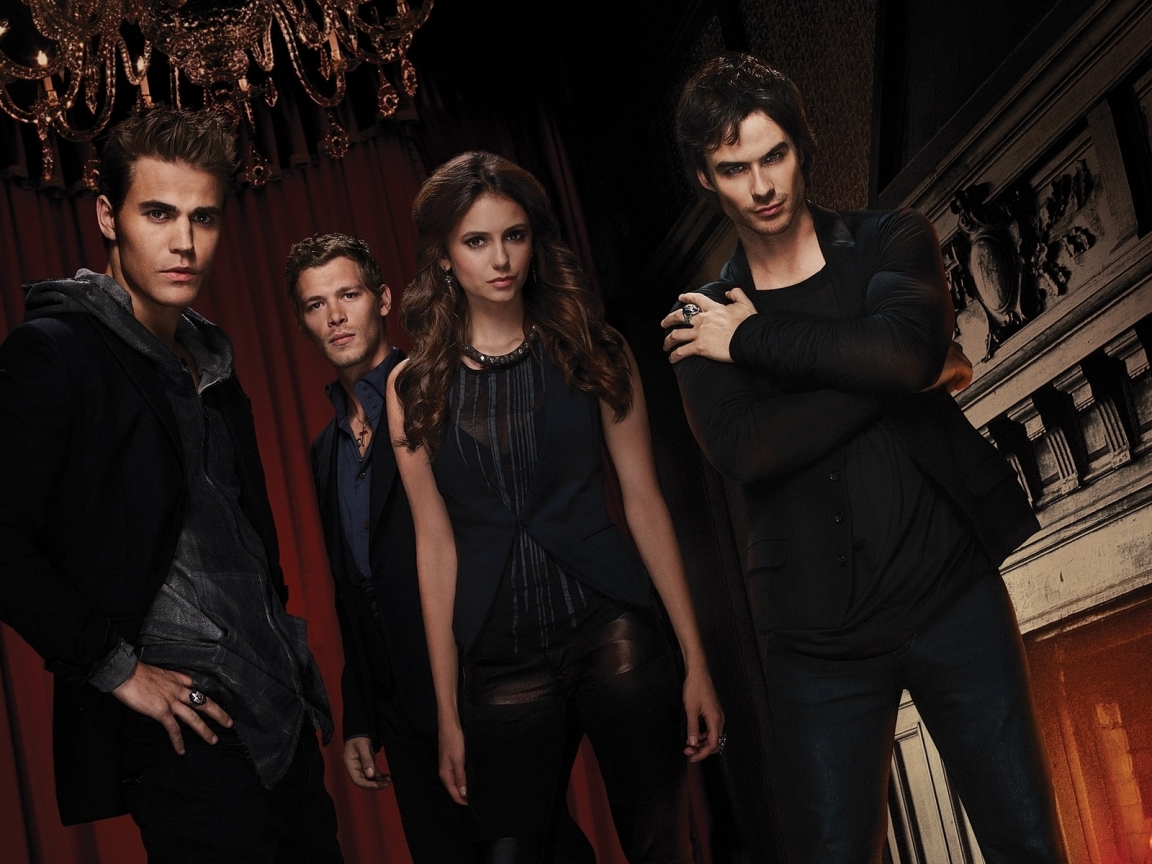 The Vampire Diaries Actors for 1152 x 864 resolution