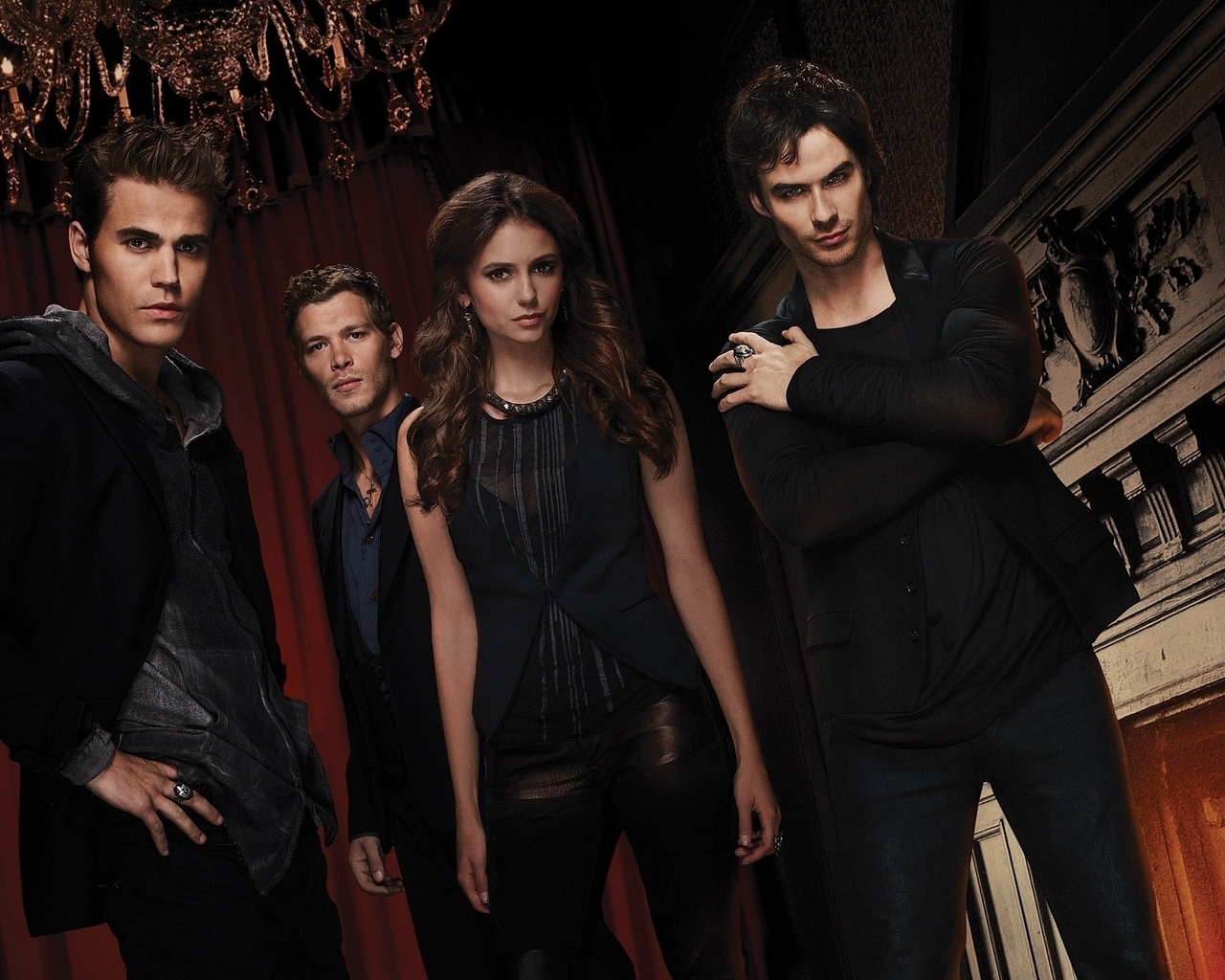 The Vampire Diaries Actors for 1280 x 1024 resolution