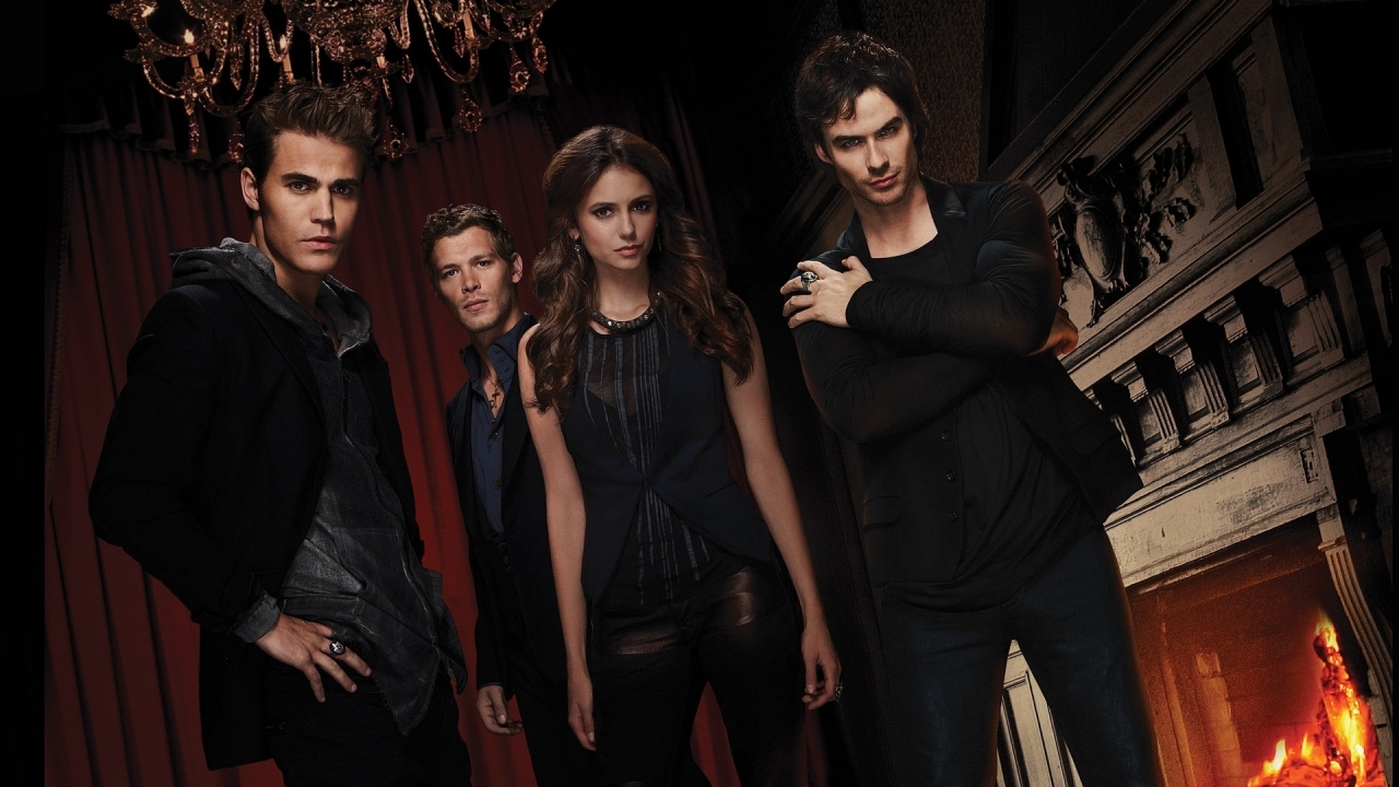 The Vampire Diaries Actors for 1280 x 720 HDTV 720p resolution