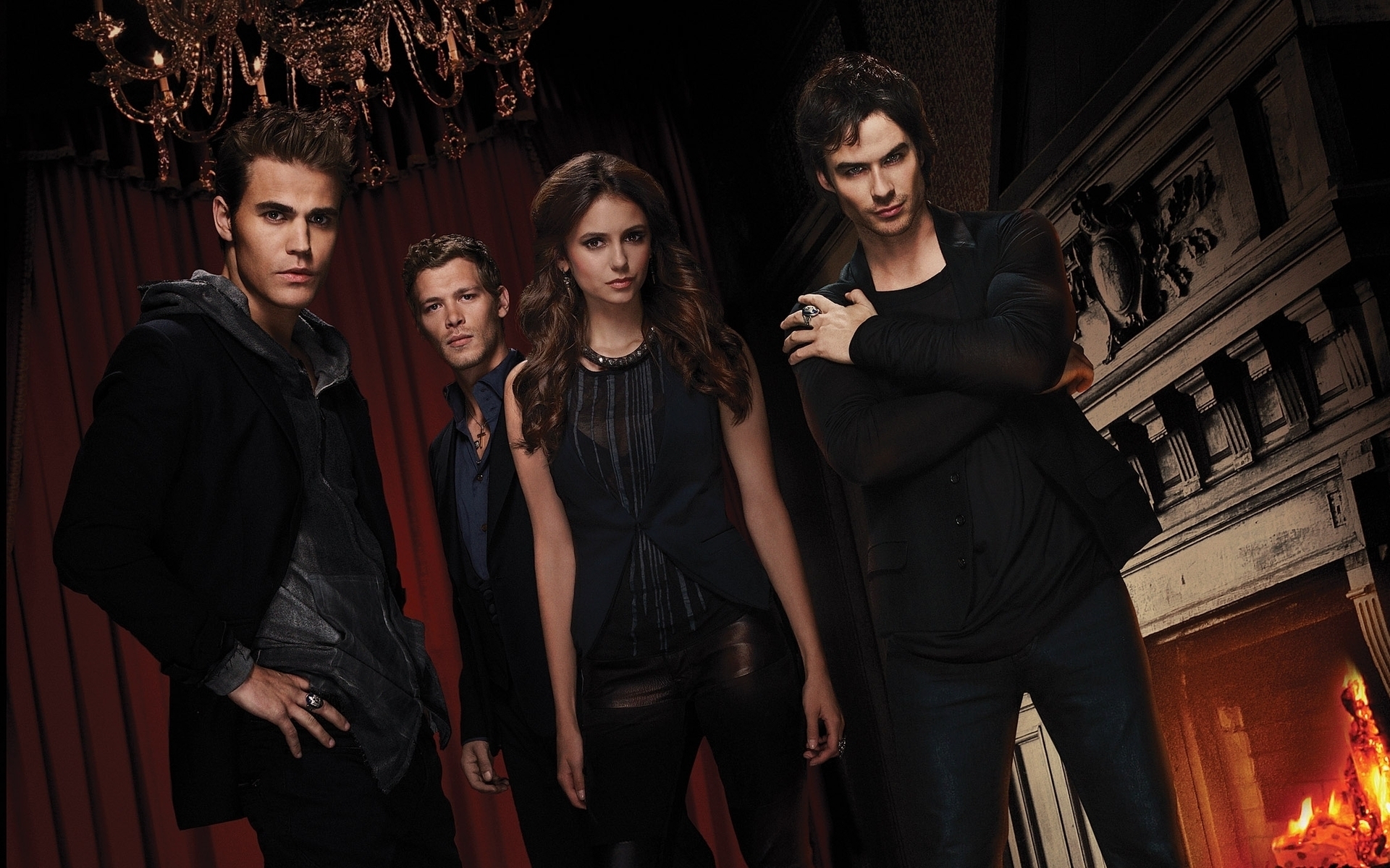 The Vampire Diaries Actors for 1920 x 1200 widescreen resolution