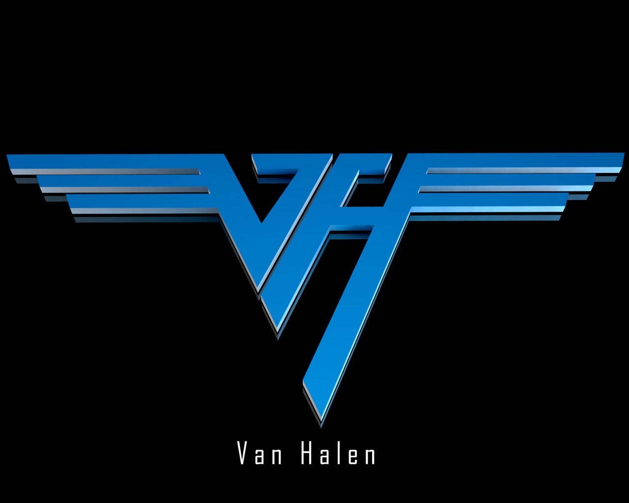 The Van Halen Logo for 1280 x 1024 resolution