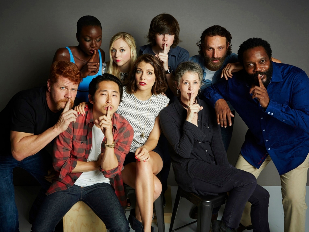 The Walking Dead Actors for 1024 x 768 resolution