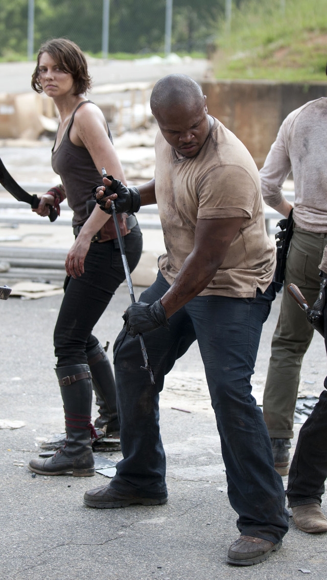 The Walking Dead Cast for 640 x 1136 iPhone 5 resolution