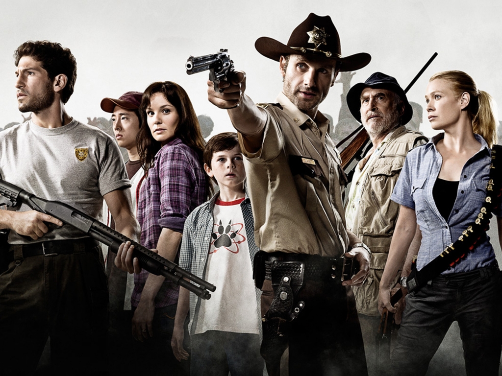 The Walking Dead Characters for 1024 x 768 resolution