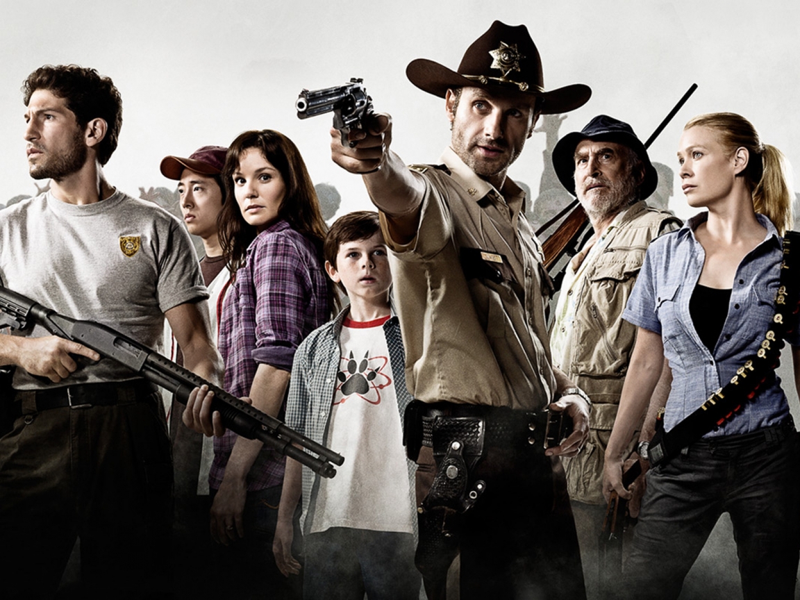 The Walking Dead Characters for 1152 x 864 resolution