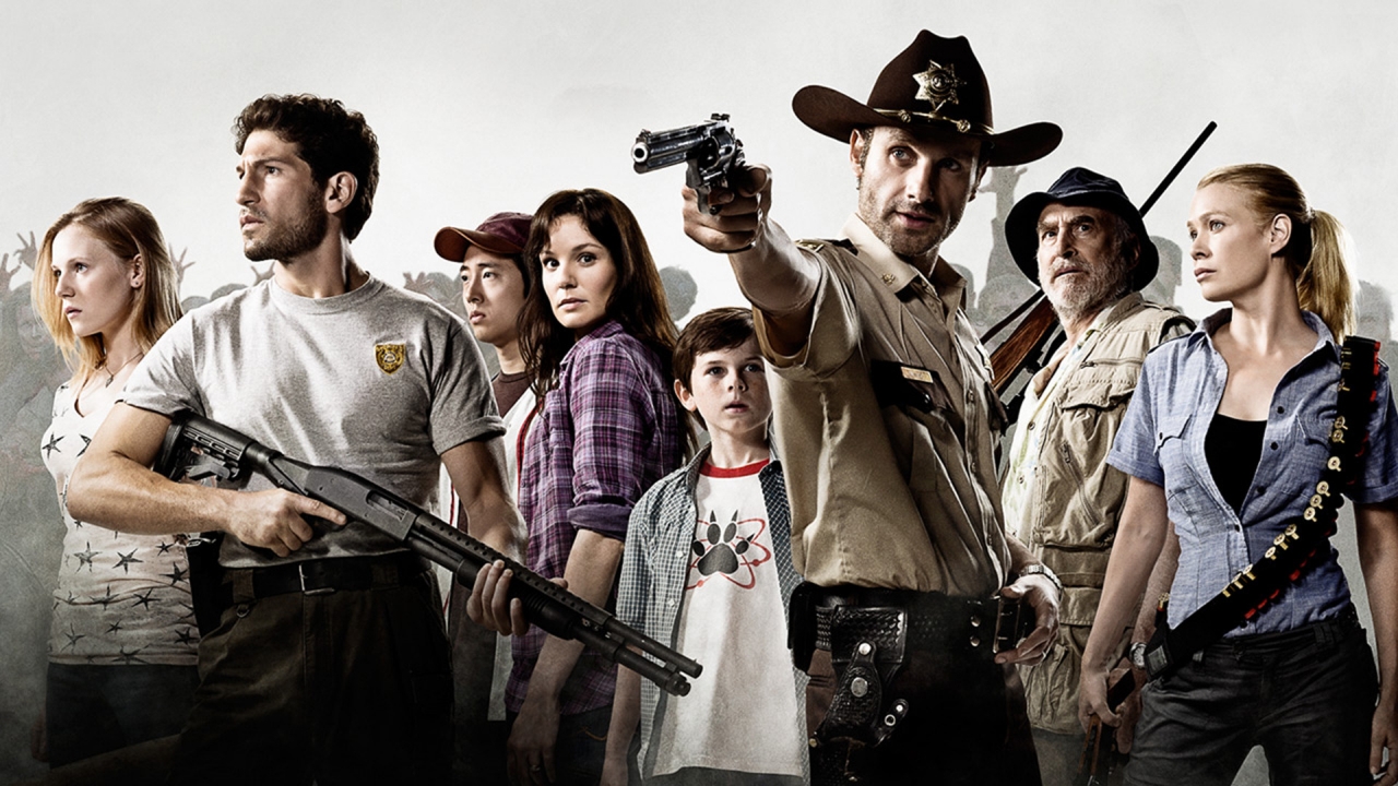 The Walking Dead Characters for 1280 x 720 HDTV 720p resolution