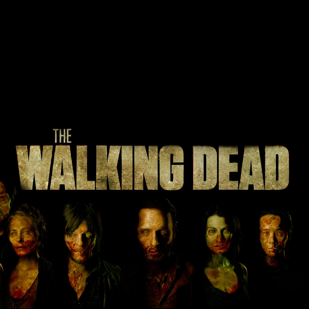 The Walking Dead Poster Art  for 1024 x 1024 iPad resolution
