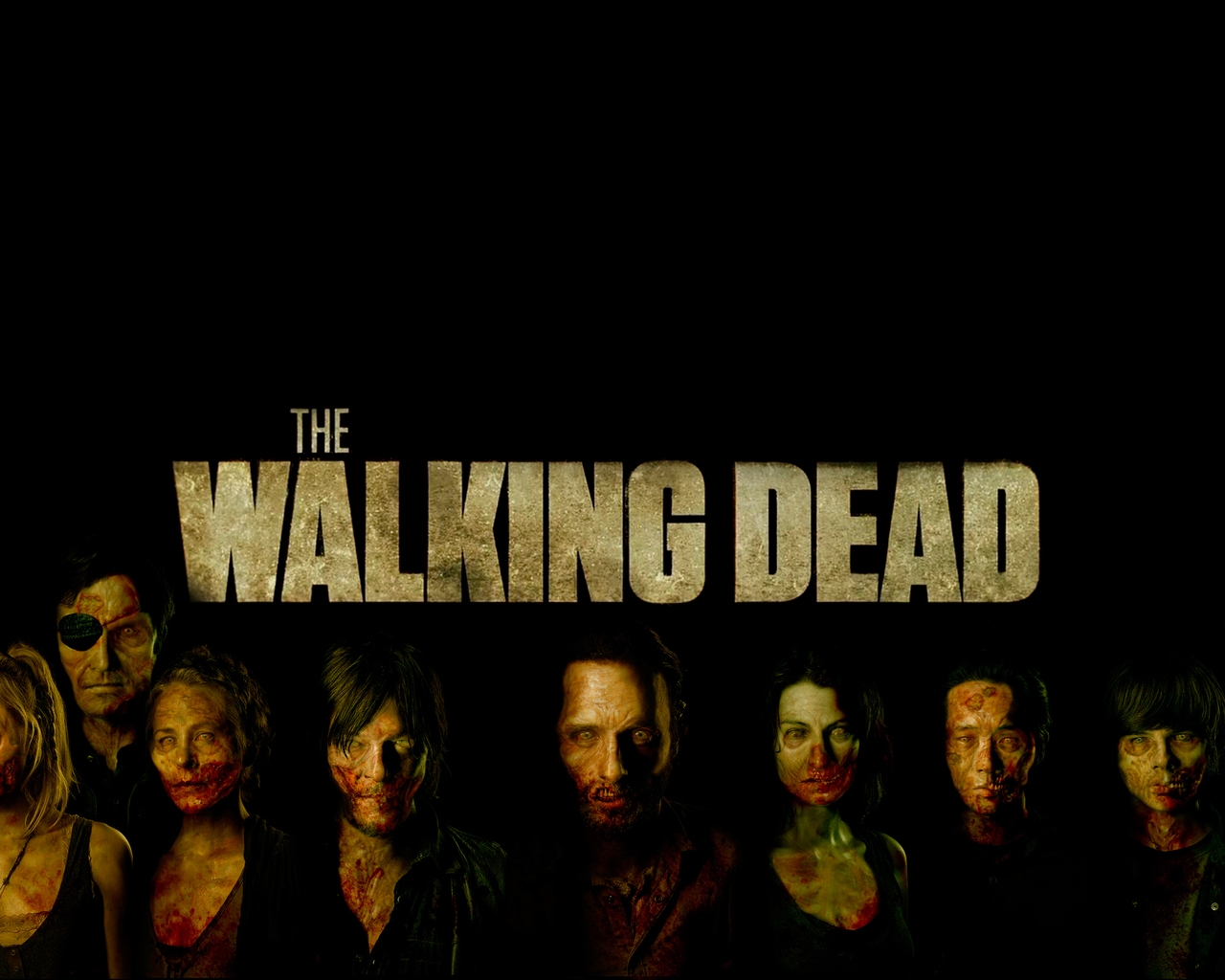The Walking Dead Poster Art  for 1280 x 1024 resolution