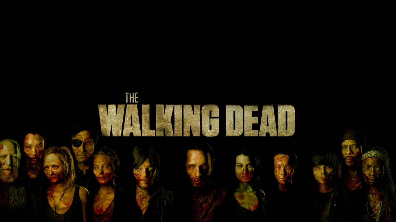 The Walking Dead Poster Art  for 1366 x 768 HDTV resolution