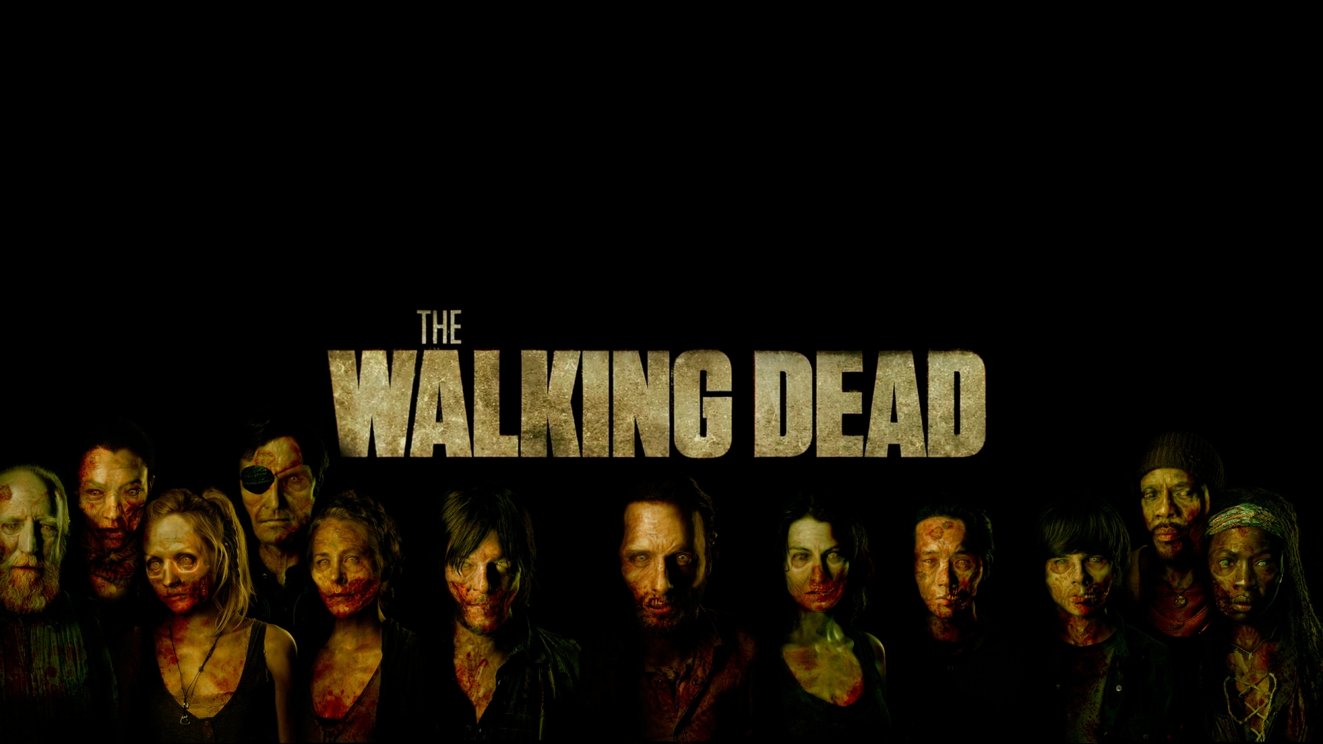 The Walking Dead Poster Art  for 1920 x 1080 HDTV 1080p resolution
