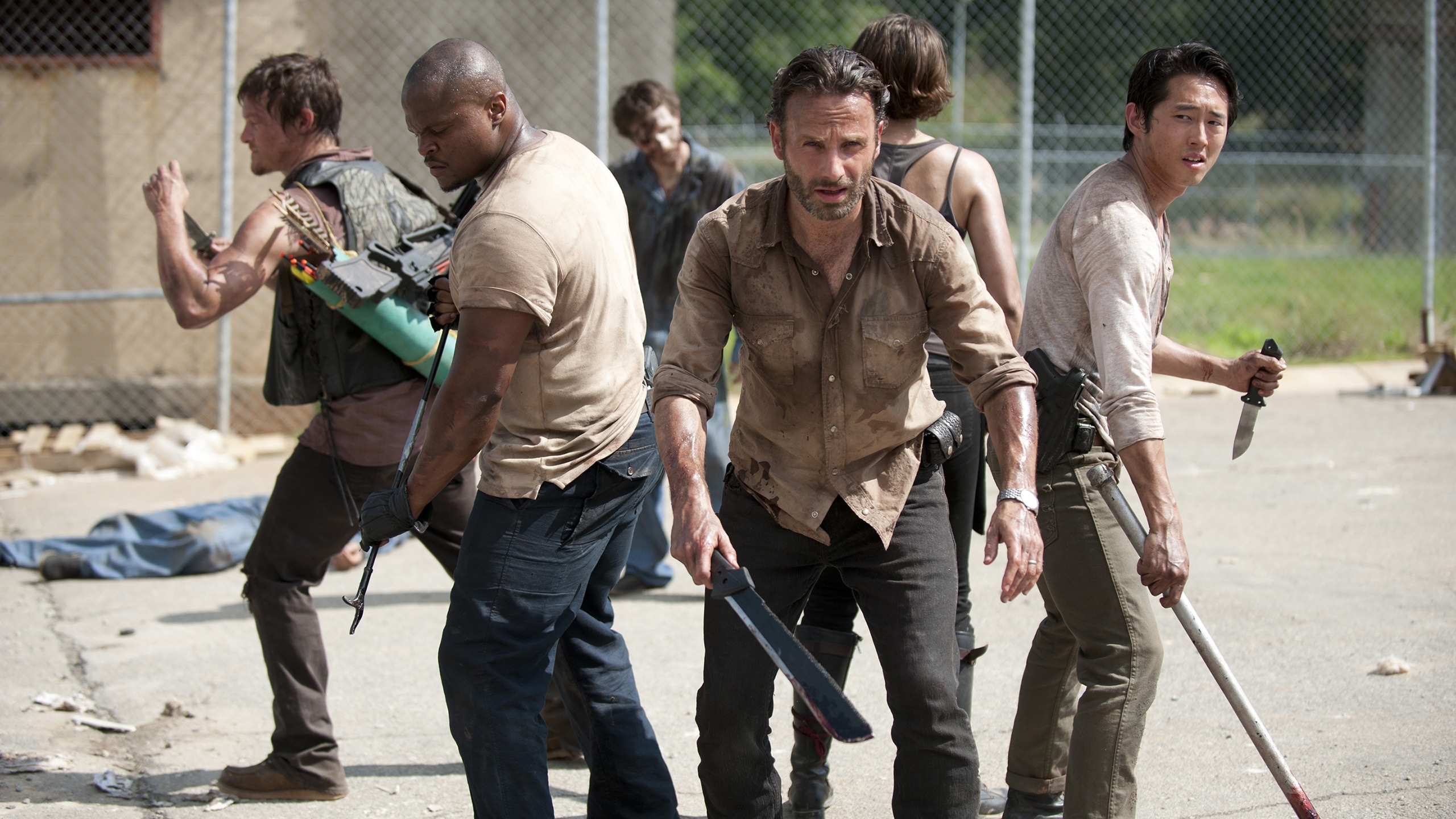 The Walking Dead Season 3 for 2560x1440 HDTV resolution