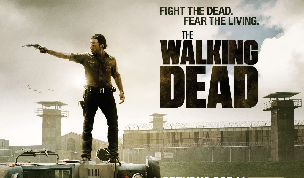 The Walking Dead Season 4 for 1024 x 600 widescreen resolution