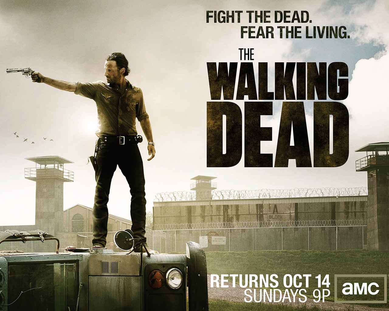 The Walking Dead Season 4 for 1280 x 1024 resolution