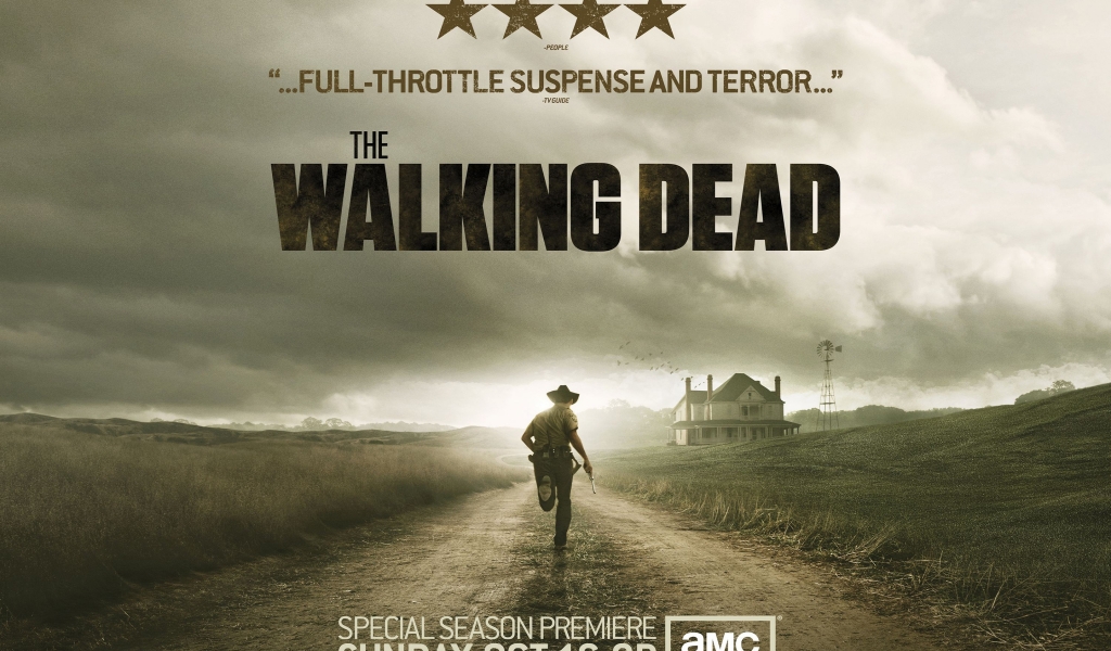 The Walking Dead Tv SHow for 1024 x 600 widescreen resolution