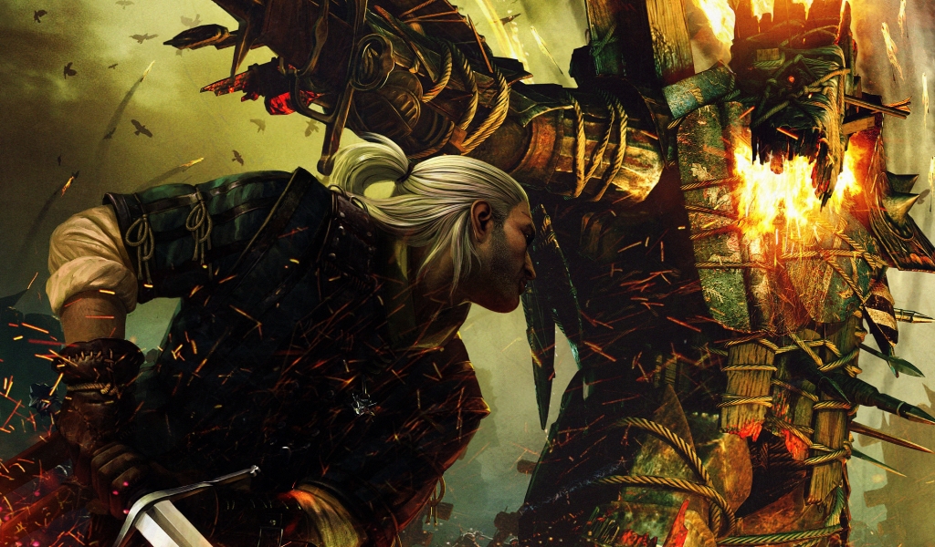 The Witcher 2 Character for 1024 x 600 widescreen resolution