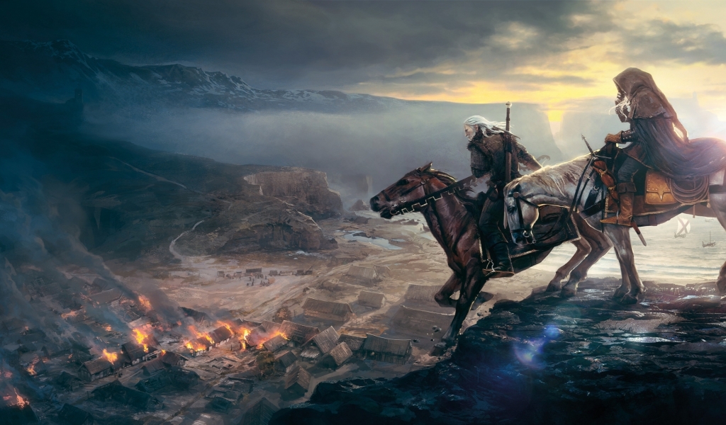 The Witcher 3 Wild Hunt for 1024 x 600 widescreen resolution