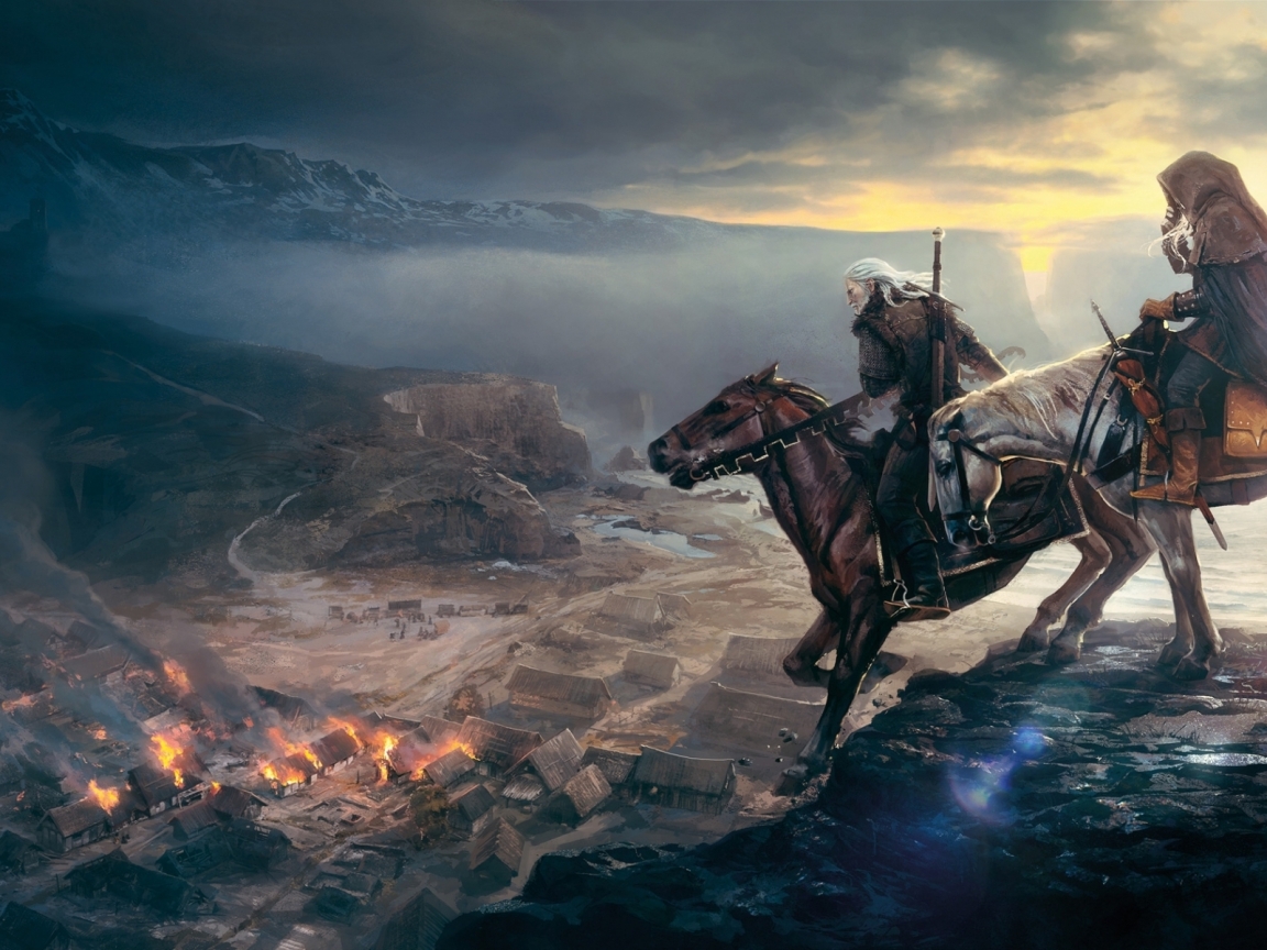 The Witcher 3 Wild Hunt for 1152 x 864 resolution
