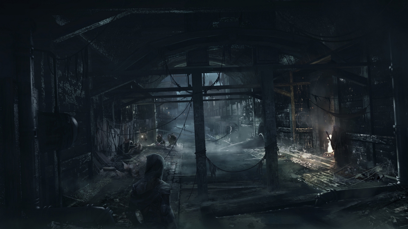 Thief 2014 Game for 1366 x 768 HDTV resolution