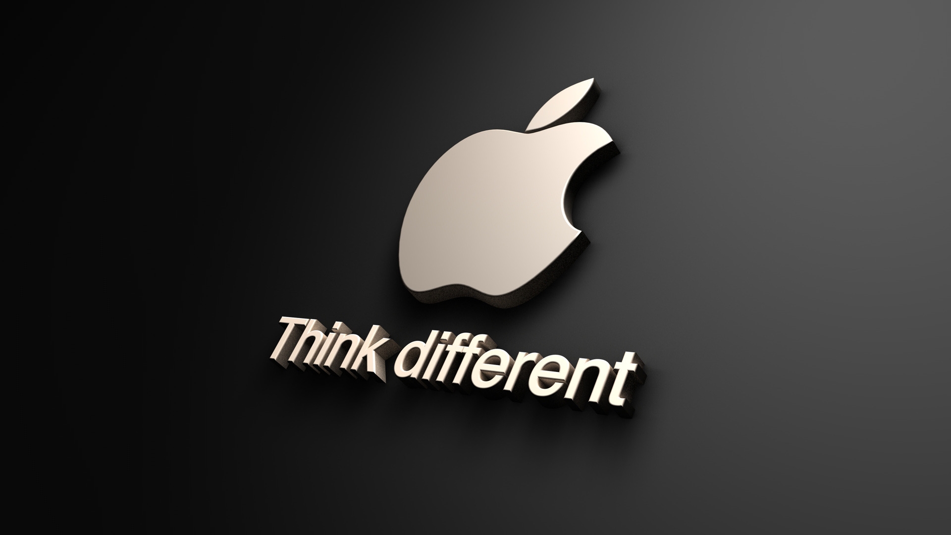 Think Different Apple for 1920 x 1080 HDTV 1080p resolution